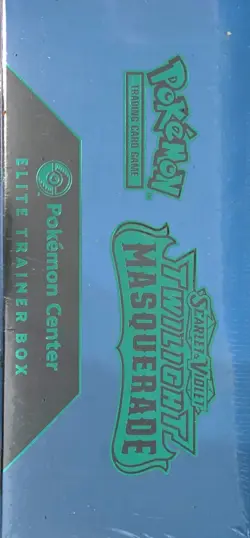 Twilight Masquerade Pokemon Center Exclusive SEALED Elite Trainer Box ETB - Image 4