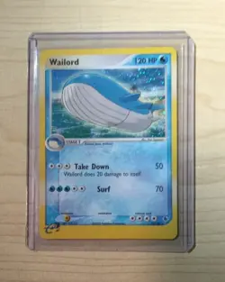 Wailord 14/109 Holo Rare - Ruby and Sapphire - Pokemon Card TCG - Near Mint - Image 1