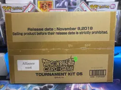 Dragonball Z Super Card Game Tournament Kit 05 2018 Sealed Alliance East - Image 1