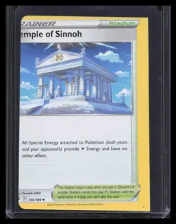 MISCUT Pokemon Card Temple of Sinnoh SWSH10: Astral Radiance #155/189 - Image 1
