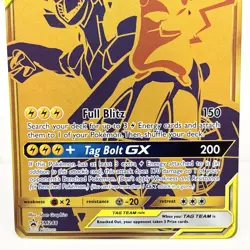 Pokemon TCG Pikachu & Zekrom GX SM248 Sun & Moon Black Star Promo Card - Image 3