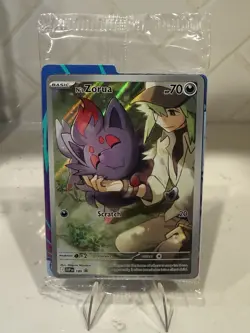 Pokemon TCG Journey Together N's Zorua #189 Holo Promo Card - Image 1
