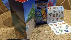 Pokemon Cards 2021 McDonalds Happy Meal 25th Anniversary UNOPENED 4 Card Packs. - Image 4