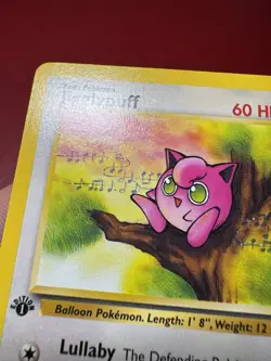 Jigglypuff 54/64 1st Edition Common Jungle Pokemon Card LP - Image 3
