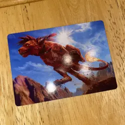 RED XIII 30/53 MTG FINAL FANTASY FIN ART SERIES SET MAGIC THE GATHERING CARD - Image 1
