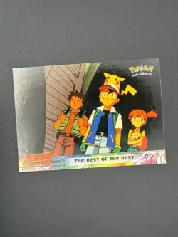 The Best Of The Best #20 Blue Label Topps Mewtwo Strikes Back Pokemon Card LP - Image 1