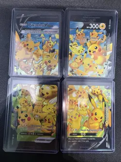 Pikachu V-union Promo 109/S-P - 112/S-P Combination Set - Pokemon Card - Image 1
