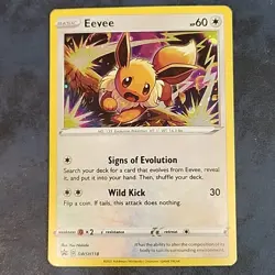 Eevee SWSH118 SWSH: Sword & Shield Promo Cards Holo 125 - Image 1