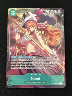 Nami OP02-036 Premium Card Collection Best Selection Vol 1 Near Mint NM OP TCG - Image 1