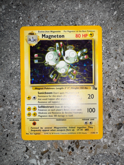 Pokemon TCG Cards Magneton 11/62 Fossil Holo Rare EXC - Image 4
