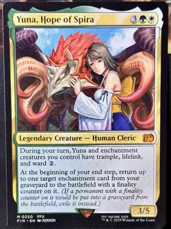 Yuna, Hope of Spira - Reg - MTG - Final Fantasy - FIN - 0250 - MYTHIC ~ NM - Image 3