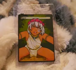 Magic MTG Altered Hand Painted Land Foil Disney Kida Atlantis by mtg_alterist - Image 1