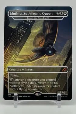 Mothra, Supersonic Queen - Luminous Broodmoth - Ikoria: Lair of Behemoths (IKO) - Image 1
