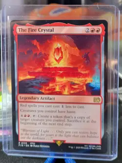 The Fire Crystal R0135 Final Fantasy MTG Magic the Gathering NM - Image 1