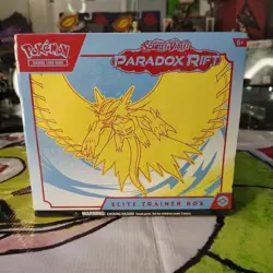 Pokemon Paradox Rift Elite Trainer Box ETB New Sealled Roaring Moon - Image 1