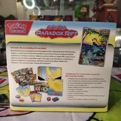 Pokemon Paradox Rift Elite Trainer Box ETB New Sealled Roaring Moon - Image 2
