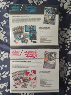 Black Bolt and White Flare Pokemon Center PC ETB Elite Trainer Box Sealed TCG - Image 2