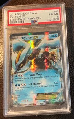2013 Pokemon BW Kyurem EX 44/113 Legendary Treasures NM-MT PSA 8 - Image 2