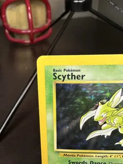 Pokemon TCG Scyther Jungle 10/64 Holo Unlimited Holo Rare - Image 3