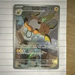 Pokemon Raichu Illustration Rare Holo 211/193 Sv02: Paldea Evolved 140 HP - Image 1