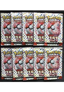 Pokemon Scarlet & Violet 151 Booster Pack X10 SEALED English @GAMEMONSTERCANADA - Image 1