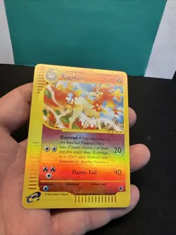 Pokemon TCG Expedition 26/165 Rapidash Holo LP-MP - Image 2