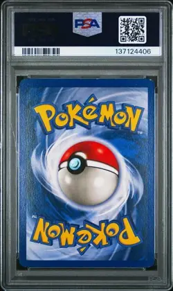 1999 Pokemon 1st Edition Base Set Alakazam #1 Holo PSA 7 - Image 2