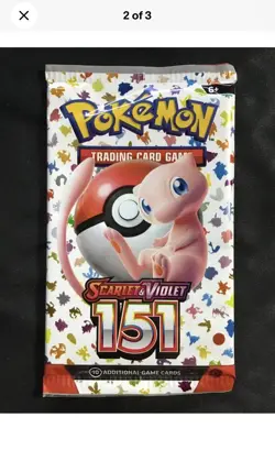 Pokemon Scarlet & Violet 151 Booster Pack X10 SEALED English - Image 2