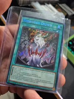 Yugioh Forbidden Crown Burst Protocol 1st ed secret rare - Image 1