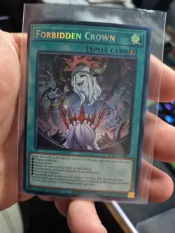 Yugioh Forbidden Crown Burst Protocol 1st ed secret rare - Image 2