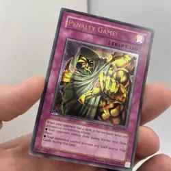 Yugioh! Penalty Game! (UTR) FET-EN051 Ultimate Rare LP - Image 3