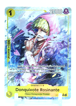 One Piece TCG - Donquixote Rosinante OP12-108 (R) Alt Art Legacy of the Master - Image 1