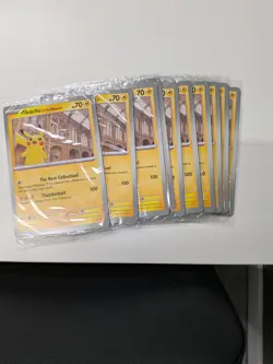 Pokemon Pikachu At The Museum Promo Card Jumbo Size Brand New And Sealed - Image 1