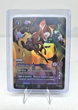 Bambi Little Prince Enchanted Rare 209/204 - Disney Lorcana Reign Of Jafar - Image 1