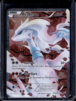 2013 Pokemon Black & White Legendary Treasures Reshiram Radiant Collection #RC22 - Image 1