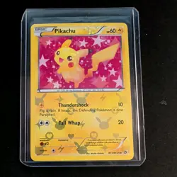 Pikachu RC7/RC25 Legendary Treasures Radiant Collection Holo - Image 1