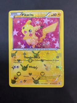 Pikachu RC7/RC25 Pokemon Legendary Treasures: Radiant Collection Holo - Image 1