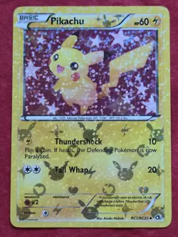 Pikachu RC7/RC25 Legendary Treasures: Radiant Collection Holo - Image 1