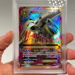 2016 POKEMON XY EVOLUTIONS FA M BLASTOISE EX #102 EVOLUTIONS PSA 8 NM-MT - Image 2