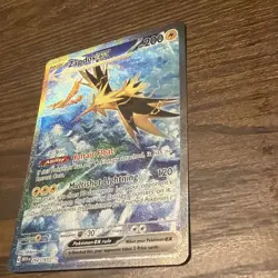 Zapdos ex 202/165 - Scarlet & Violet 151 Special Illustration Rare Pokemon LP/NM - Image 4