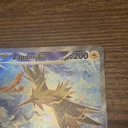 Zapdos ex 202/165 - Scarlet & Violet 151 Special Illustration Rare Pokemon LP/NM - Image 5