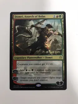Domri Anarch of Bolas Foil Promo Prerelease MTG Magic Card NM Near Mint WAR - Image 1