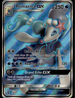 Primarina GX - Promo SM Promos SM39 Water Holo Pokemon Card - Image 1