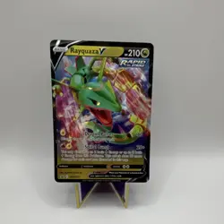 Pokemon Rayquaza V SWSH147 Promo Rapid Strike Holo Sword & Shield TCG Card - Image 2