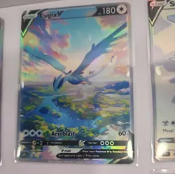 Lot of 6 Custom holo Mixed Pokemon Trading Card sleeved & top loaded - Image 5