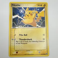 Pokemon Pikachu 60/106 EX Emerald 50HP Regular Common Card English 2005 - Image 1