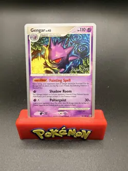 Pokemon TCG 2009 World Championship Decks Jason Martinez Gengar Rare Card 18/100 - Image 1