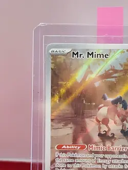 Mr. Mime-SVI: 151, # 179/165 NM/M FULL ART RARE POKEMON CARD TCG FREE SHIPPING - Image 2