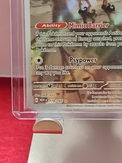 Mr. Mime-SVI: 151, # 179/165 NM/M FULL ART RARE POKEMON CARD TCG FREE SHIPPING - Image 5