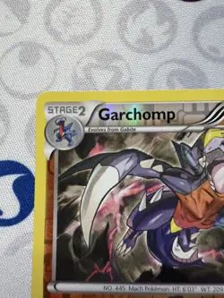 Garchomp 70/122 Reverse Holo Rare XY Breakpoint Pokemon Card Near Mint - Image 3